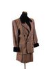 Saint Laurent Vintage Houndsooth Suit
