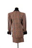 Saint Laurent Vintage Houndsooth Suit