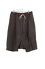 Rick Owens Grey Wool Pod Shorts