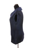 Issey Miyake Navy Pleated Top