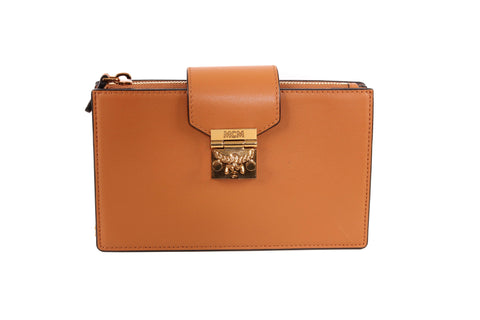 MCM Cognac Cross Body Bag