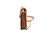 MCM Cognac Cross Body Bag
