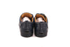 Buscemi Navy Buckle Sneakers