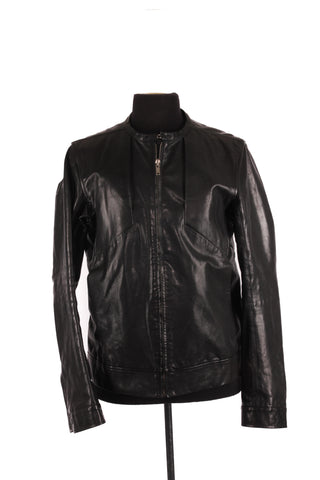 Rick Owens Leather Moto Jacket