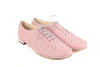 Chanel Pink Straw Shoes