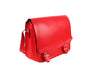 Jil Sander Red Leather Backpack