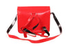 Jil Sander Red Leather Backpack