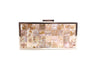 Sondra Roberts Shell Evening Clutch
