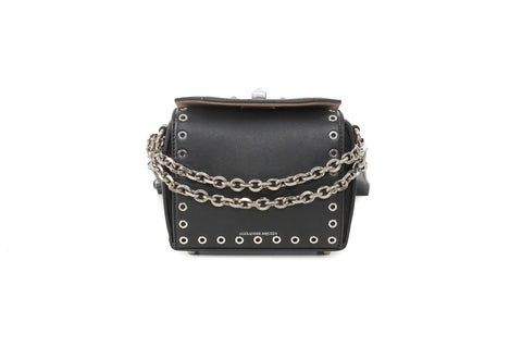 Alexander McQueen Silver Chain Bag
