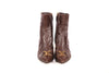 Louis Vuitton Brown Logo Booties