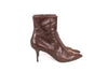 Louis Vuitton Brown Logo Booties