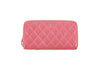 Chanel Pink Quilted Wallet