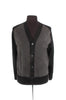 Louis Vuitton Leather Panel Cardigan