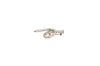 Chanel Silver Nail Broach