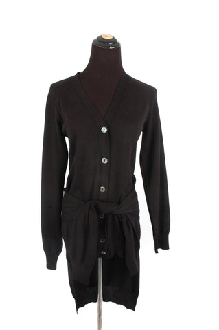 Margiela Black Wool Cardigan