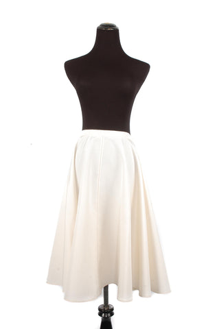Dior Cream Silk Skirt