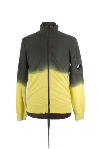 C.P. Company Green & Yellow Cotton Sweatshirt
