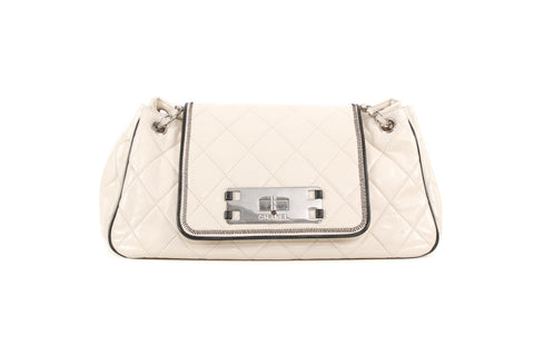 Chanel Cream White Quilted Bag