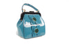 Orla Kiely Teal Patent Leather Bag
