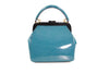 Orla Kiely Teal Patent Leather Bag