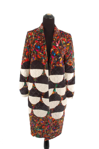 Dries Van Noten Velour Coat
