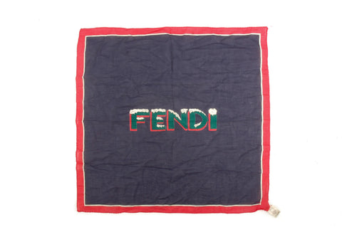 Fendi Logo Bandanna