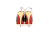 Louboutin Black and Gold Pumps