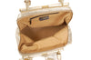 Saint Laurent Gold Leather Bag