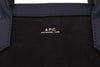 APC Navy Leather Tote