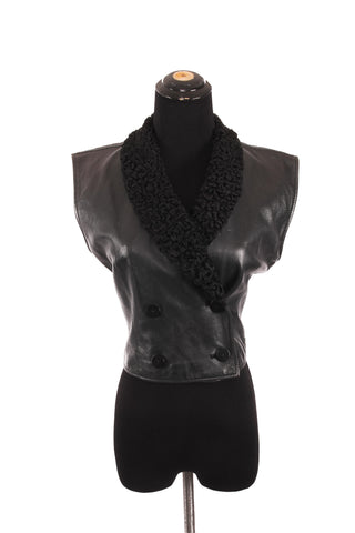 Valentino Vintage Leather Vest