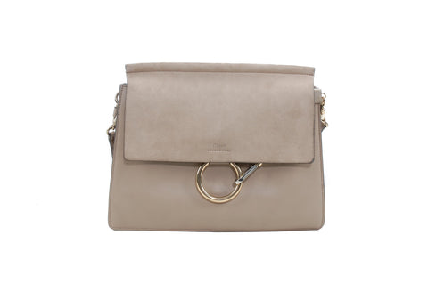 Chloe Grey Faye Shoulder Bag