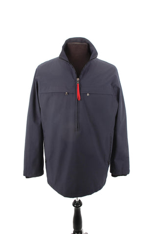 Prada Navy Nylon Anorak