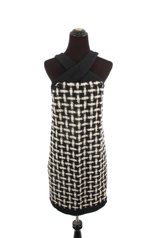 Chanel Sleeveless Tweed Dress