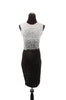 Oscar De La Renta Black and White Dress