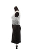 Oscar De La Renta Black and White Dress
