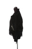 The Kooples Fringe Suede Moto Jacket