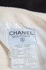 Chanel Cream Wool Blazer