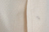 Chanel Cream Wool Blazer