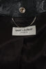 Saint Laurent Black Leather Moto Jacket