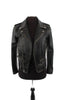 Saint Laurent Black Leather Moto Jacket