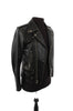 Saint Laurent Black Leather Moto Jacket
