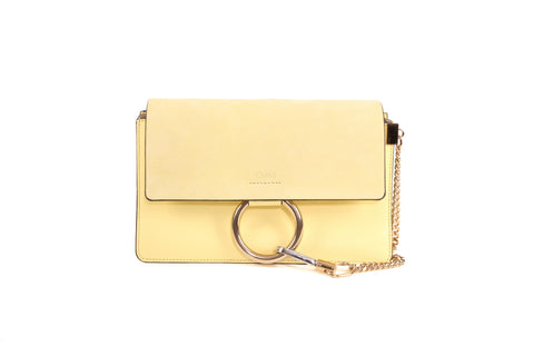 Chloe Lemon Chiffon Faye Bag