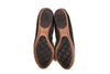 Chanel Black Leather Flats