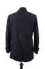 Comme des Garcon Navy Nylon Overcoat