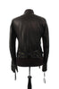 Diesel Black Gold Leather Jacket