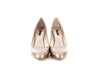 Louis Vuitton Silver Patent Pumps