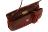 Lana Marks Red Snakeskin Bag