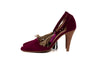 Ulla Johnson Wine Suede Pumps