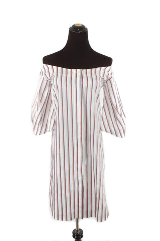 Isa Arfen Cotton Striped Dress