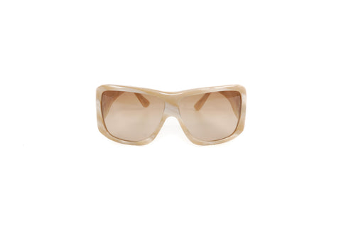 Chanel Large Tan Sunglasses